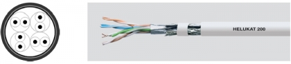 HELUKAT 200 S-FTP S-FTP 4x2xAWG 24/1 FRNC