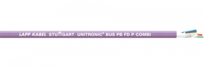 UNITRONIC BUS PB FD P COMBI 1X2X0,64+3X1